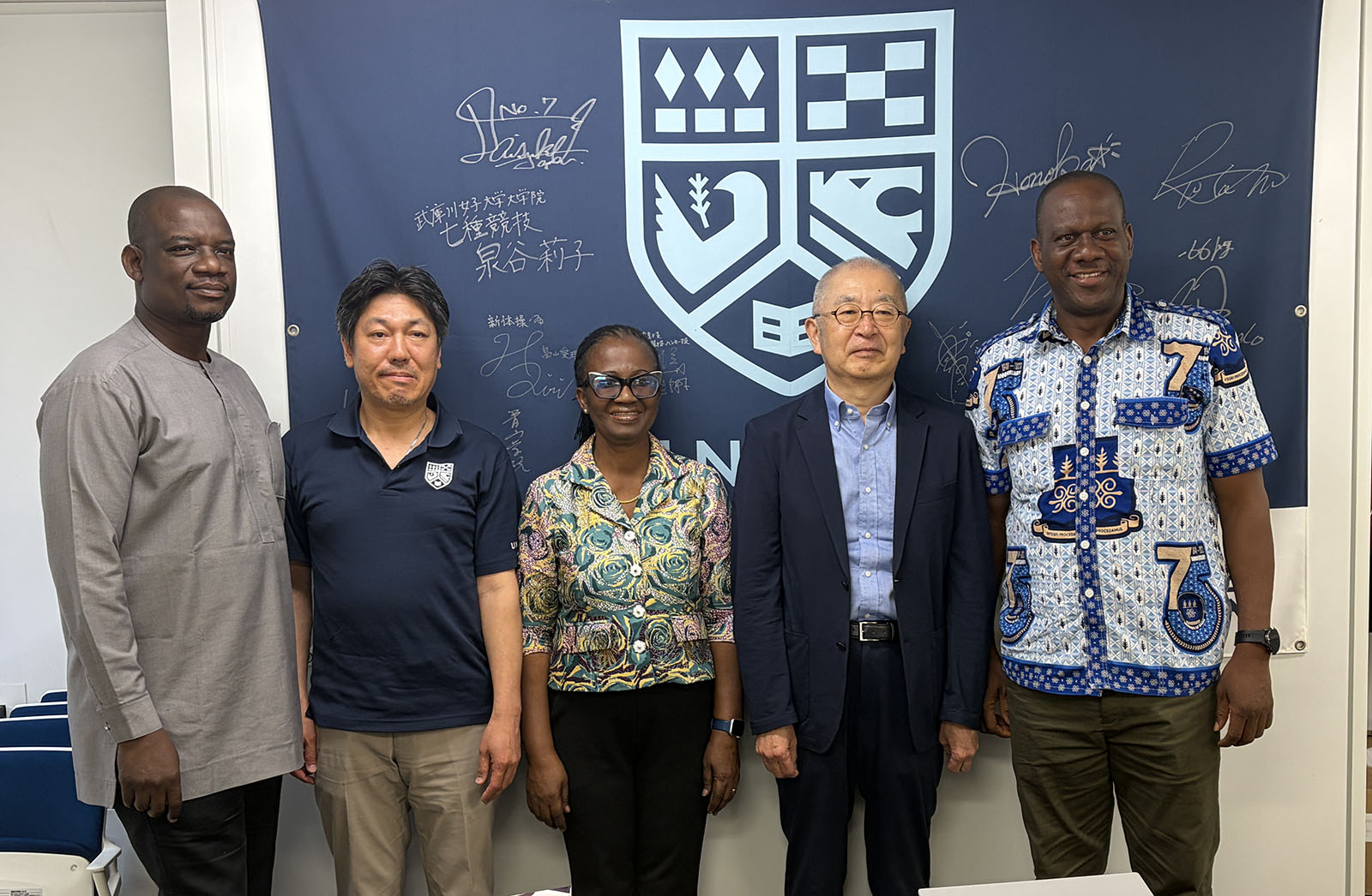 ガーナ大学と大学スポーツの取り組みについて意見交換！